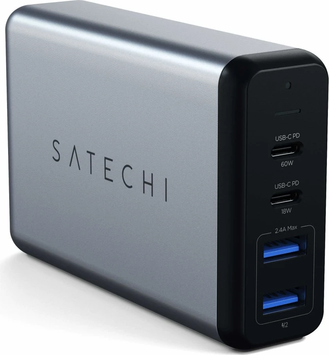 Satechi 75W Dual USB-C PD Travel Charger