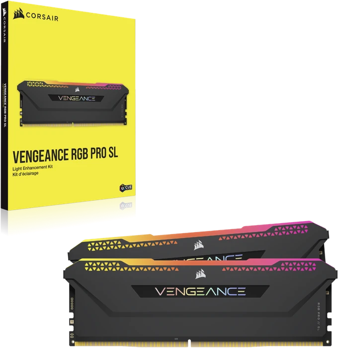 Corsair Vengeance RGB PRO SL Light Enhancement Kit, schwarz