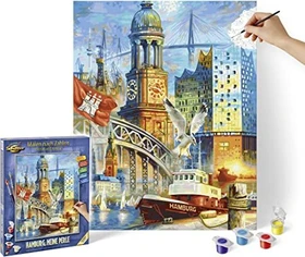 Schipper Arts & Crafts Malen nach Zahlen Hamburg, meine Perle