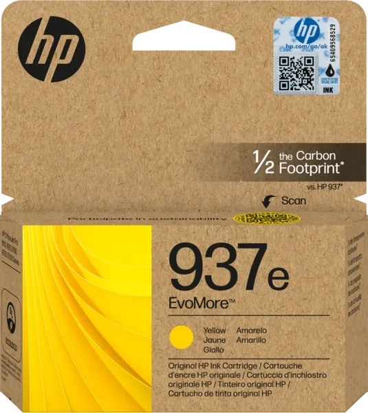 HP Tinte 937e EvoMore gelb