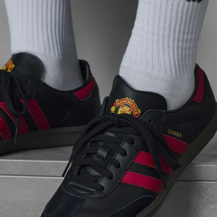 adidas Samba Manchester United core black/real red/gum
