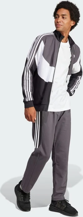 adidas Colorblock Trainingsanzug black/white/grey six (Herren)