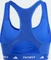 adidas TECHFIT Medium-Support Sport-BH semi lucid blue (Damen) Vorschaubild