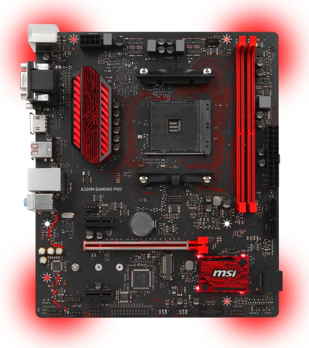 MSI A320M Gaming Pro (AMD AM4)