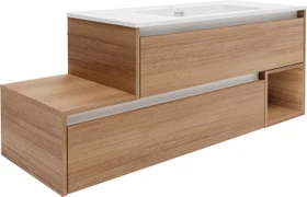 Fackelmann Vita L-Waschtisch-Unterschrank