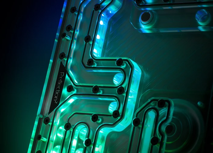 EK Water Blocks Quantum Line EK-Quantum Reflection² PC-O11D EVO D5 PWM D-RGB, Verteilerplatte mit Pumpe, Acryl