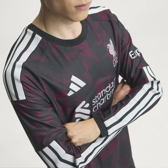 adidas Liverpool FC Authentic 2026/2027 Ausweichtrikot langarm (Herren)