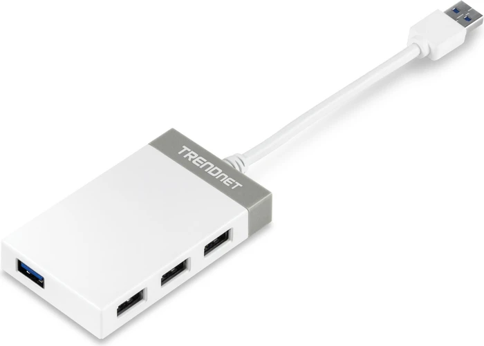 TRENDnet USB-Hub, 4x USB-A 3.0, USB-C 3.0 [Stecker]
