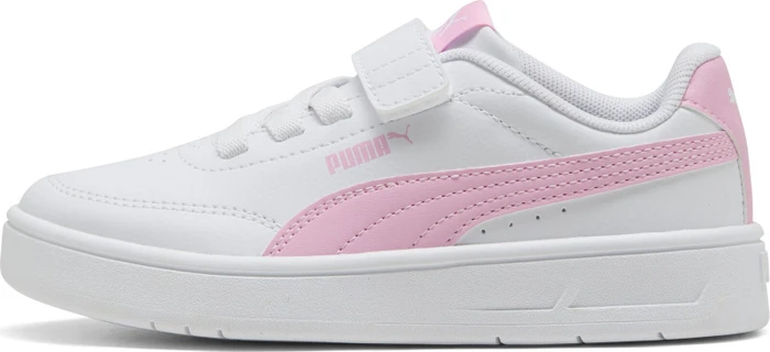 Puma Court Classic Clean puma white/pink shimmer (Junior)