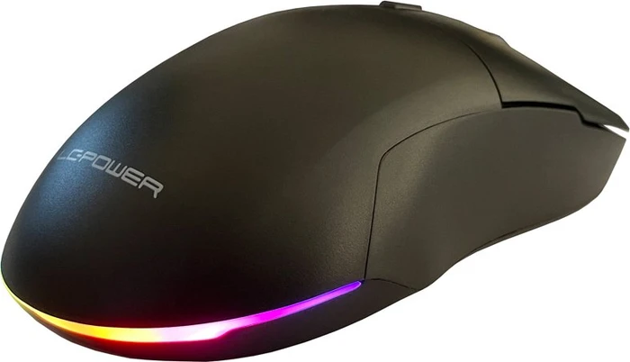 LC-Power m900B-C-W Gaming Funkmaus schwarz, USB