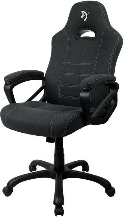 Arozzi Enzo Woven Fabric Gamingstuhl, schwarz/grau