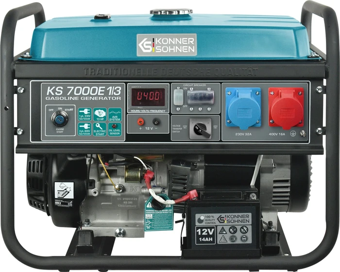 Könner & Söhnen KS 7000E 1/3 Benzin-Stromerzeuger