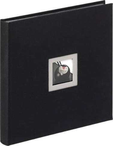 Walther Design Buch Fotoalbum Black & White 30x30 schwarz