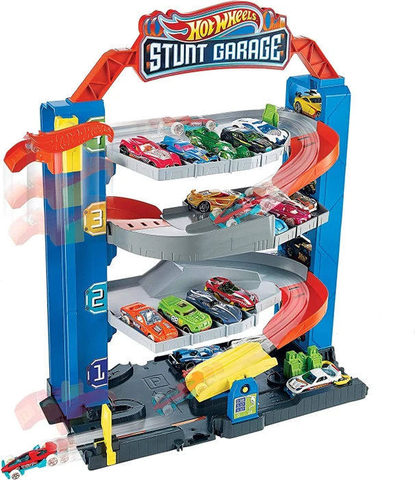 Mattel Hot Wheels City Stunt Garage Spielset