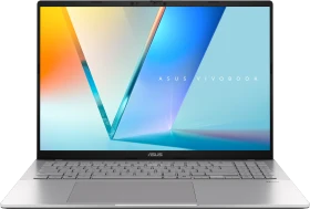 ASUS VivoBook S16 S3607QA-PL011W, Cool Silver, Snapdragon X - X1-26-100, 16GB RAM, 1TB SSD, DE
