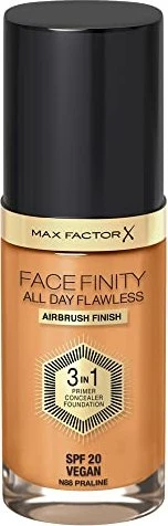 Max Factor Facefinity All Day Flawless Foundation N88 praline LSF20, 30ml