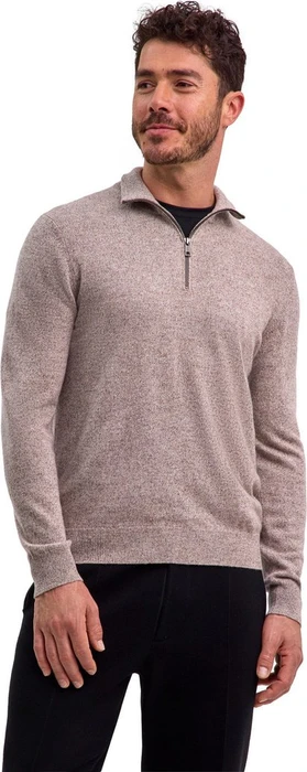 Falke Luxury Troyer Pullover dark brown (Herren)
