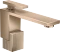 Hansgrohe AXOR Edge Einhebel-Waschtischmischer 130 mit Push-Open Ablaufgarnitur diamantschliff polished red gold Vorschaubild