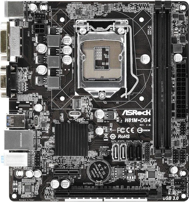 ASRock H81M-DG4 (Intel 1150)