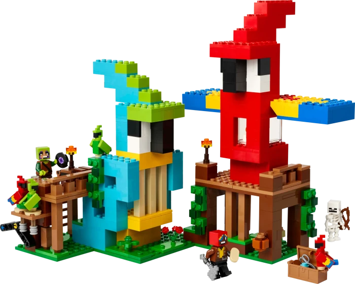 LEGO Minecraft - Die Papageienhäuser