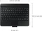 Samsung Tastatur und Schutzhülle für Samsung Galaxy Tab S2 9.7, schwarz, DE Vorschaubild