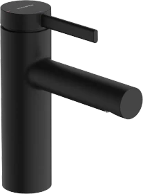 Hansgrohe Zesis S Einhebel-Waschtischarmatur 100 CoolStart mit Push-Open Ablaufgarnitur mattschwarz