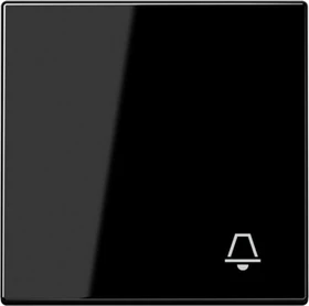 Jung Serie LS Wippe Symbol Klingel, schwarz