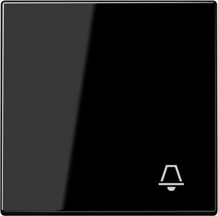 Jung Serie LS Wippe Symbol Klingel, schwarz