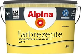 Alpina Farben Farbrezepte Innenfarbe sommerzeit matt, 2.5l
