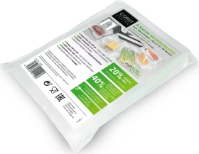 Caso 4 Sterne Struktur Vakuumbeutel 16x23cm, 60 Stück