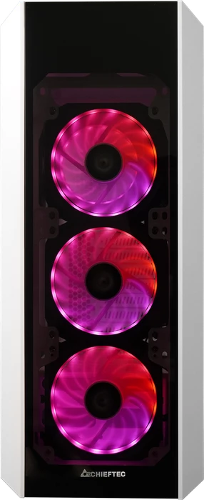 Chieftec Gamer GL-03B Scorpion 3 RGB, weiß, Glasfenster