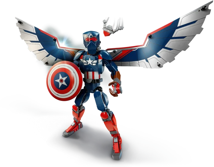 LEGO Marvel Super Heroes Spielset - New Captain America Baufigur