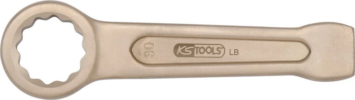 KS Tools BRONZEplus Schlag-Einringschlüssel funkenfrei, 17x150mm