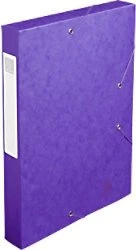 Exacompta Cartobox Archivbox 40mm, A4, violett, 10er-Pack