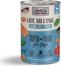 MAC's Dog Lachs mit Pasta und Spinat, 2.40kg (6x 400g)