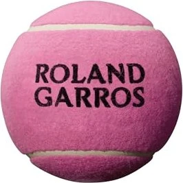 Wilson Roland Garros Mini Jumbo Tennisbälle pink, 3 Stück