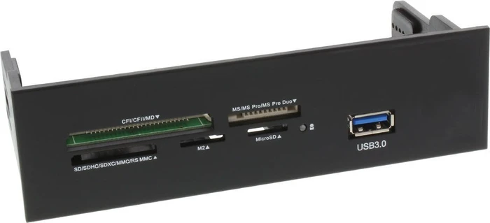InLine Multi-Slot-Cardreader, USB 3.0 19-Pin Stecksockel [Stecker]