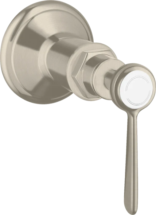 hansgrohe Axor Montreux Fertigmontageset 16872820 UP-Absperrventil, mit Hebelgriff, brushed Nickel Image