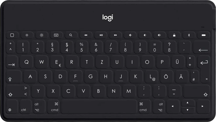 Logitech Keys-To-Go mit iOS-Sondertasten schwarz, Bluetooth, NL