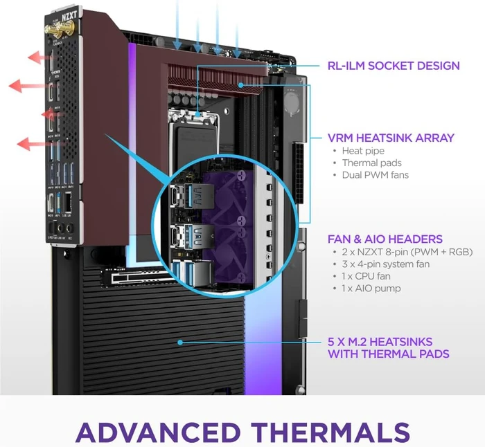 NZXT N9 Z890 Black (Intel 1851)