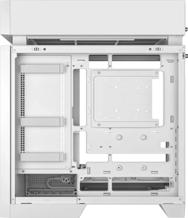 DeepCool CL660, weiß/braun, Glasfenster