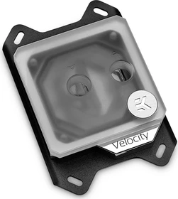 EK Water Blocks Quantum Line EK-Quantum Velocity D-RGB AMD, Nickel Frosted Acryl
