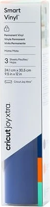 Cricut Joy Xtra Smart Vinyl Iron On Bügelfolie rainbow, 24.1x30.5cm, 3 Stück