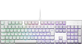 Cooler Master SK652, weiß, LEDs RGB, TTC LOW PROFILE RGB RED, USB, DE