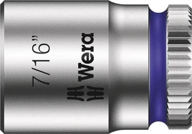 Wera 8790 HMA Zyklop Außensechskant Steckschlüssel 1/4" zöllig, 7/16"x23mm