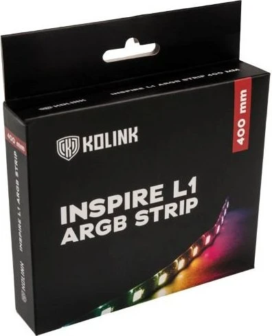 Kolink Inspire L1, ARGB beleuchtet, schwarz