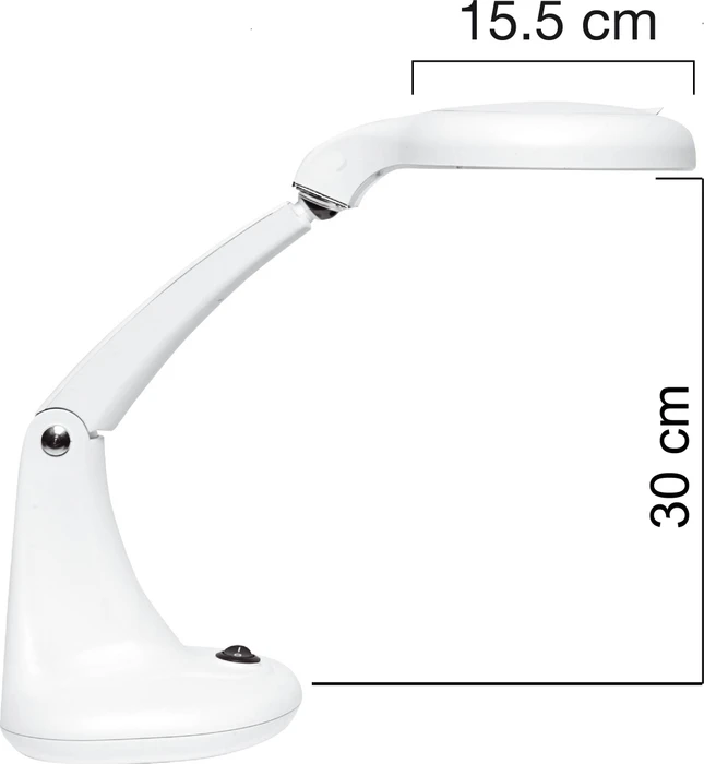 UNiLUX Mini Zoom LED Lupenleuchte weiß