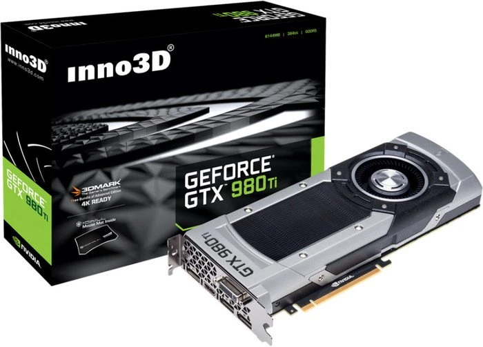 INNO3D GeForce GTX 980 Ti, 6GB GDDR5, DVI, HDMI, 3x DP
