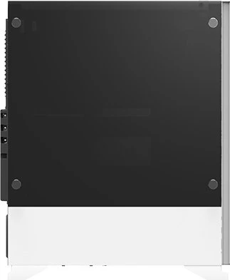 Zalman S5, weiß, Glasfenster