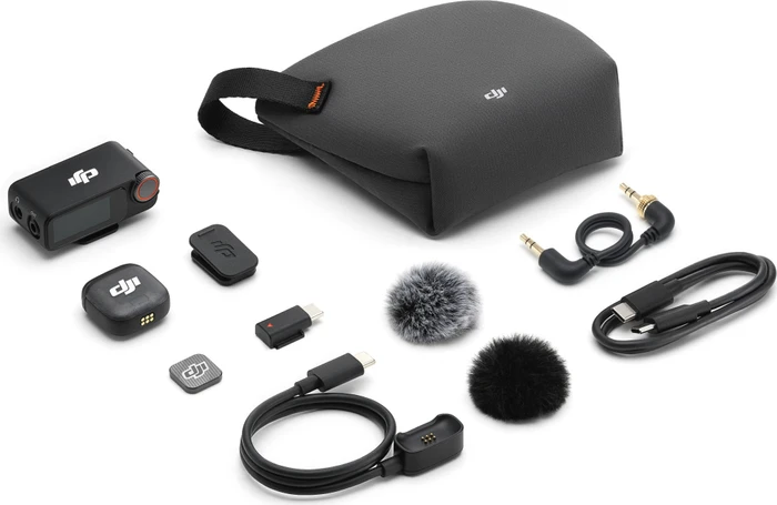 DJI Mic 3, 1 Sender + 1 Empfänger